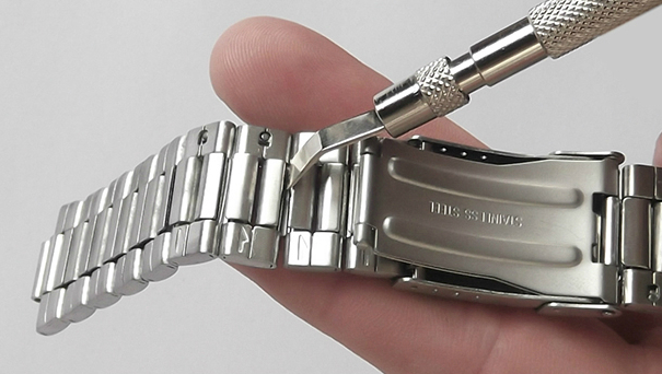 Fossil Metal Watch Band Adjustment Mesh Band Stainless How To